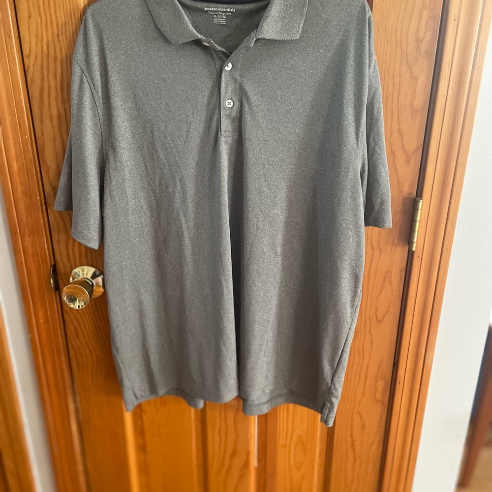 Men's Gray Polo Shirt